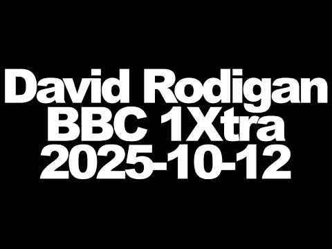 David Rodigan - Reggae on BBC 1Xtra - 2025-10-12