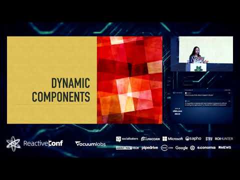 ReactiveConf 2018 – Shmuela Jacobs: It’s Alive! Dynamic Components in Angular