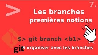 Git - 7. Nos premières branches (création...) | tutos fr