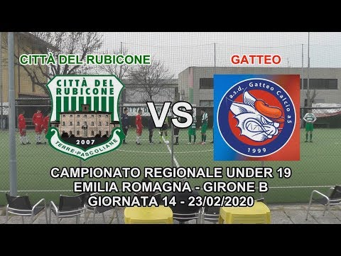 CITTÀ DEL RUBICONE VS GATTEO - CAMPIONATO UNDER 19 2019/2020 - GIORNATA 14 - 23/02/2020