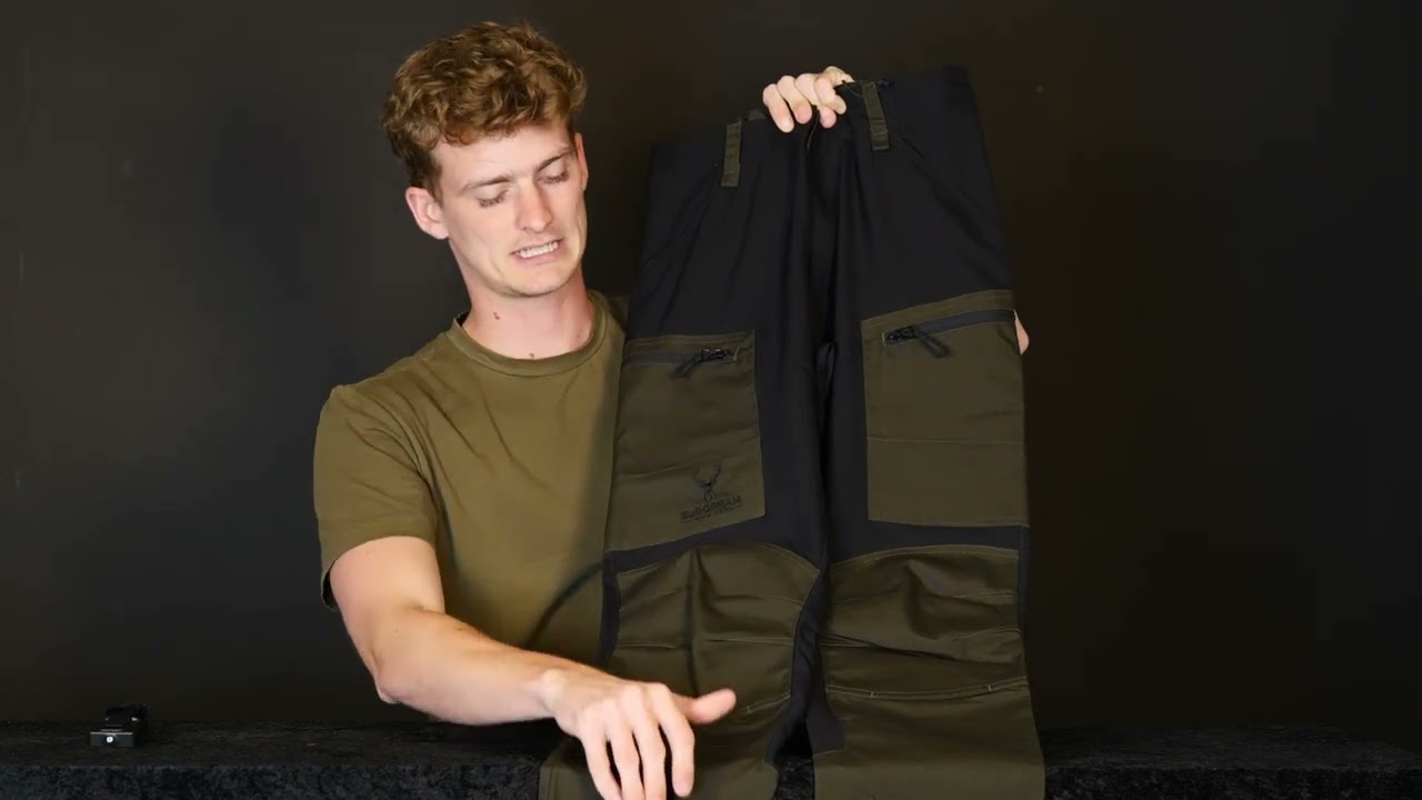 Spodnie Signature green/black - European Hunter