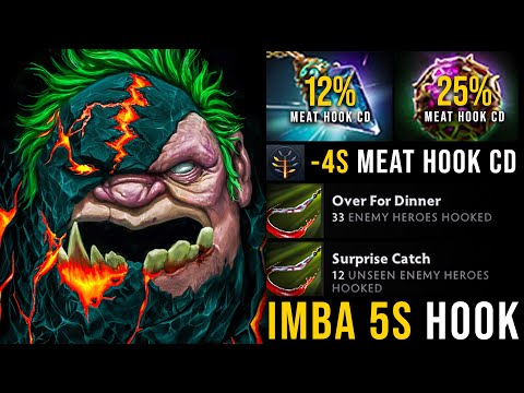 🔥 Octarine Core + Spell Prism + Talent Tree = 5S Meat Hook CD 🔥| Pudge Official
