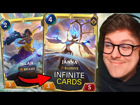 I Played The NEW Expansion And This JANNA Deck is Not Okay... - Legends of Runeterra