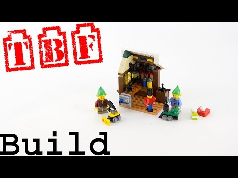 Vidéo LEGO Saisonnier 40106 : L'atelier de jouets