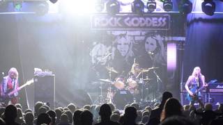 Rock goddess, Hard Rock Hell, pwllheli, North wales, 14th november 2015.