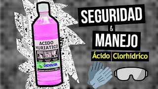 LIMPIAR con ÁCIDO MURIÁTICO (PRECAUCIONES) | Agua Fuerte para el BAÑO (A. Clorhídrico)