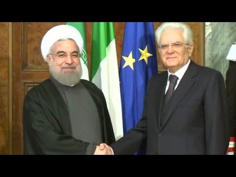 Iran's Pres. Rouhani in Italy to start European tour