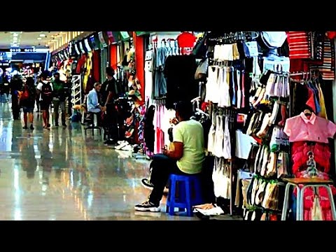 Não há turistas em MBK | Ma Boon Khrong Centre Bangkok, Tailândia (janeiro de 2021)