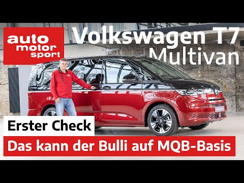 VW Mulitvan T7: Wo liegen die Unterschiede zum T6.1? - Review I auto motor und sport