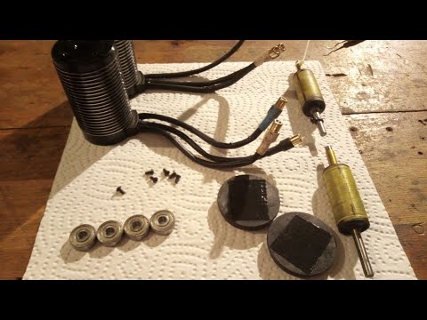 How to maintain, clean and rebuild a brushless motor (Traxxas 6S 2200kV motor)