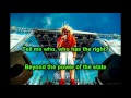 Who has the right? - Sammy Hagar - (HD) Lyrics on screen
