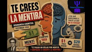 Te crees la mentira (disonancia cognitiva)