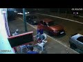 Rogue Tire Takes Out Man In A Chair