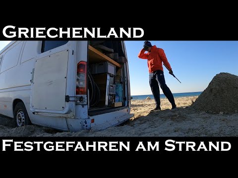 Griechenland - unser Camper steckt fest