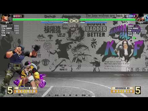 KOF XV Clark slide argentine backbreaker