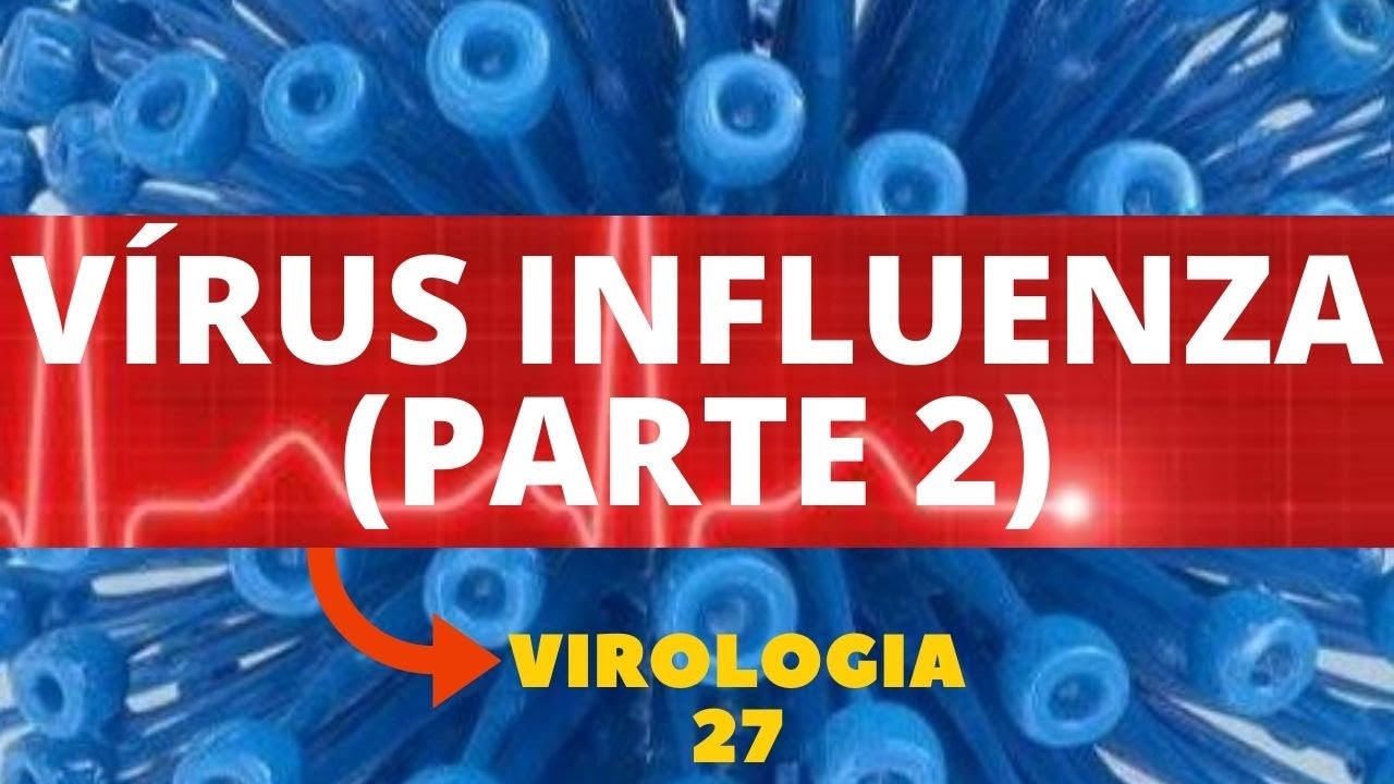 VÍRUS INFLUENZA (PARTE 2) -  VIROLOGIA - AULA 27