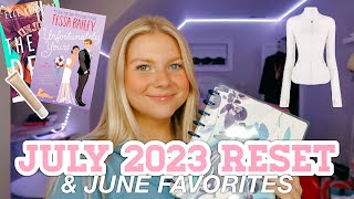 JULY RESET | June Favorites, Books I Read This Month, Reflect On My Goals, + More!