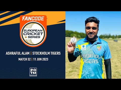 POTM: A.Alam - STG vs SSD | Highlights | FanCode ECS Sweden | 11 June 2023 | ECS23.447