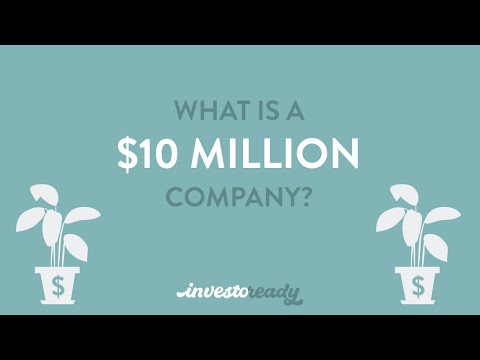 What is a $10 million company