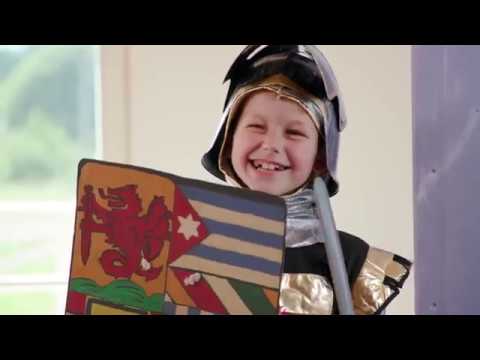 Bau eine Burg mit Knauf