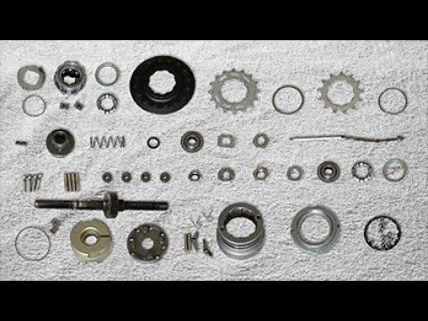Disassembling Brompton 6 Speed Hub