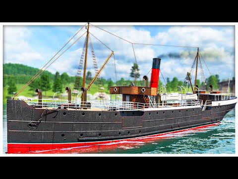 Buying my FIRST BOAT to move MORE FOOD in Transport Fever 2! (#8)