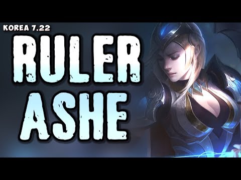 SSG Ruler plays Ashe (w Rakan) v Jhin/Tahm Kench matchup - Korea 7.22