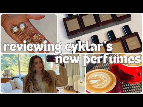 Reviewing Cyklar's New Perfume Oils & Weekend Vlog
