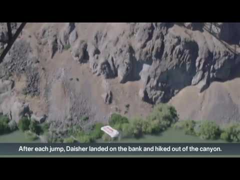 Man jumps 63 times in one day into Snake Canyon