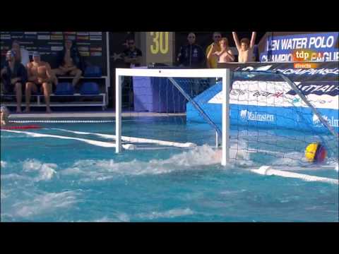 Quarters Final Final Six 2015 Barceloneta Szolnok part 1 water polo