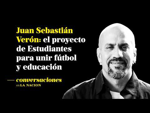 Claudio Zuchovicki con Juan Sebastián Verón: el proyecto de Estudiantes para unir fútbol y educación