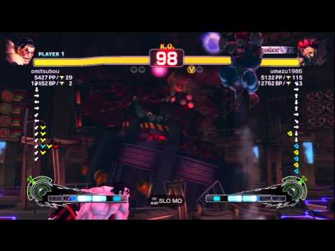 omitsubou [E. Honda] vs. umezu1986 [Gouki] | SSF4 Arcade Edition