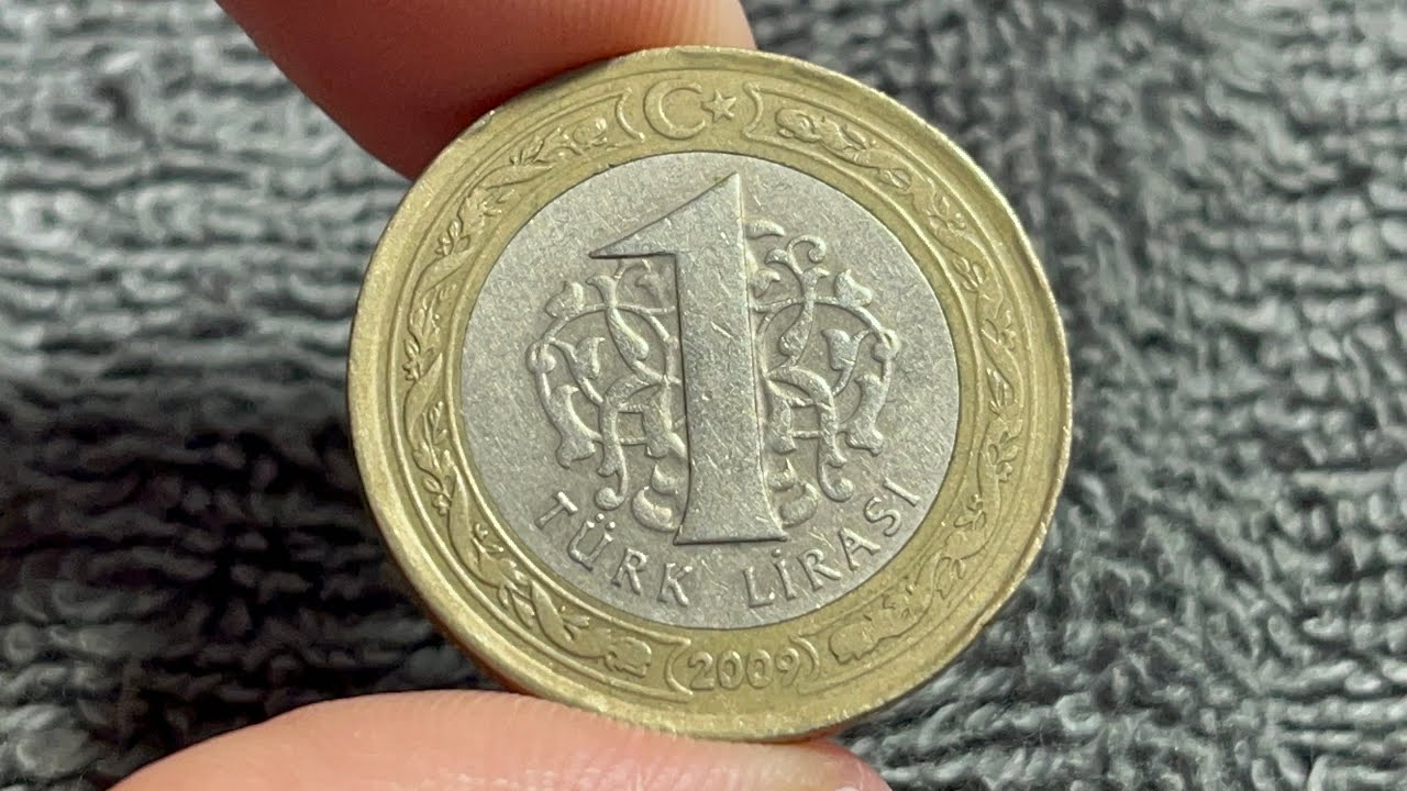 2009 Turkey 1 Lira Coin • Values, Information, Mintage, History, and More