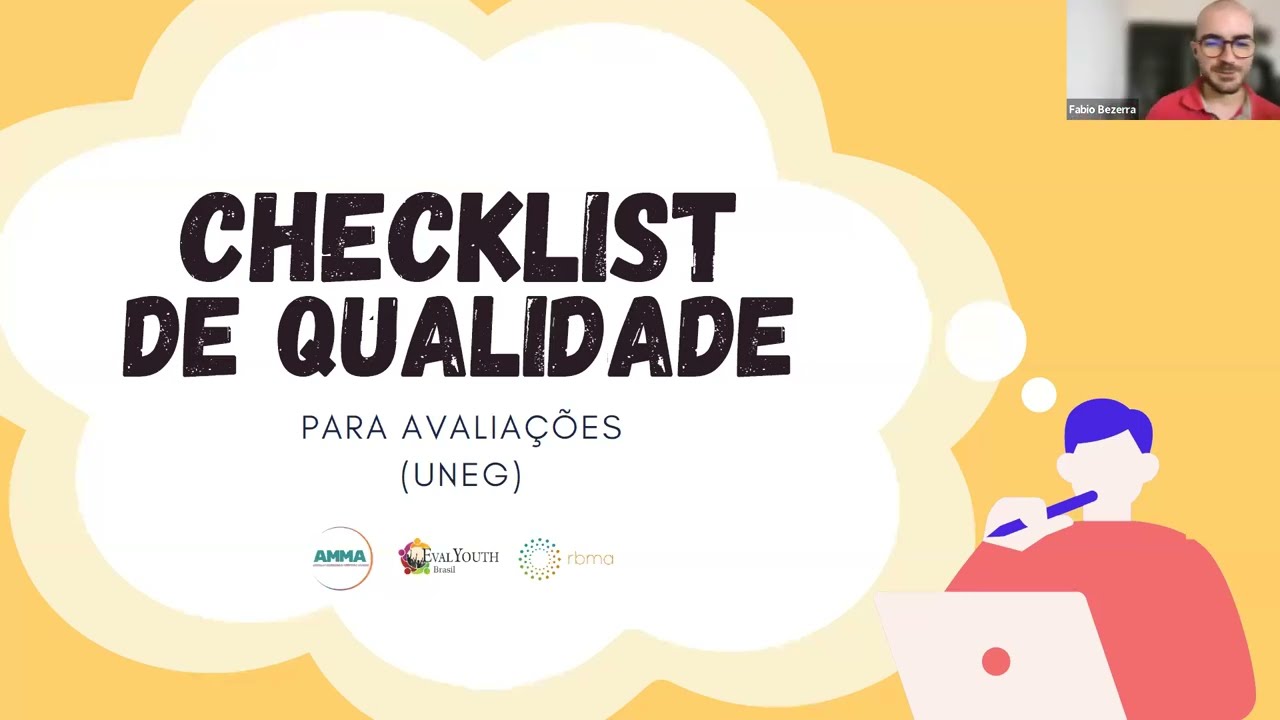 Checklist de Qualidade para Produtos de Avaliação - UNEG