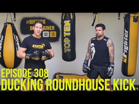 Kickbox Training #308 Ducking Roundhouse Kick - Kickboxen lernen / Köln / Bonn / Fitness