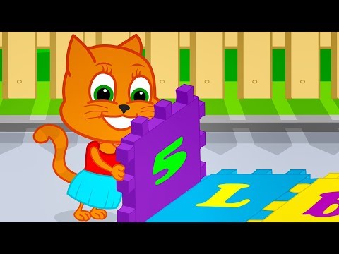 Capa de Família de Gatos - ABC casa de jogos vs casa de papelão