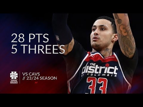 Kyle Kuzma 28 pts 5 threes vs Cavs 23/24 season