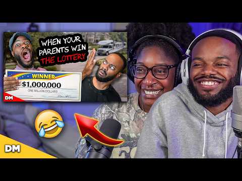 REACTING TO "WHEN YOUR PARENTS WIN THE LOTTERY" | DARRYL MAYES REACTION