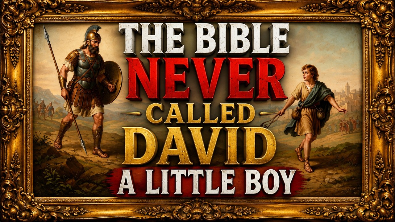 The Bible Never Called David a Little Boy.