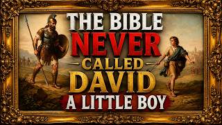 The Bible Never Called David a Little Boy.