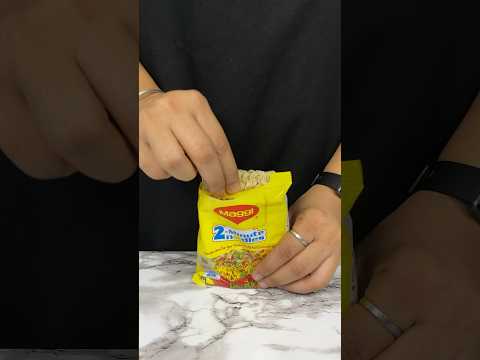 Viral Recipe Aglio e olio Maggi ASMR Cooking #food #shorts #cooking #maggi #indianasmrworld #asmr