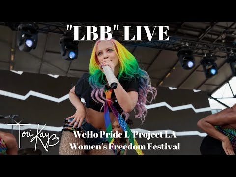 Tori Kay performs "LBB" Live at L Project LA (WeHo Pride)