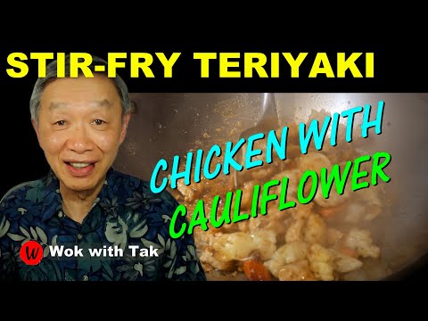 Delicious CHICKEN STIR-FRY with cauliflower and carrots using the FAST Cooking System