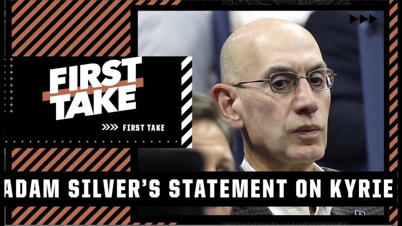 NBA Commissioner Adam Silver releases a statement on Kyrie Irving | First Take