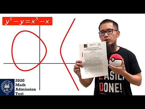 Solving An Oxford Elliptic Curve Problem