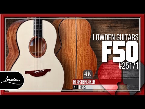 Lowden Guitars - F50 MASTER GRADE Alpine Spruce / Mahogany | 4K Video
