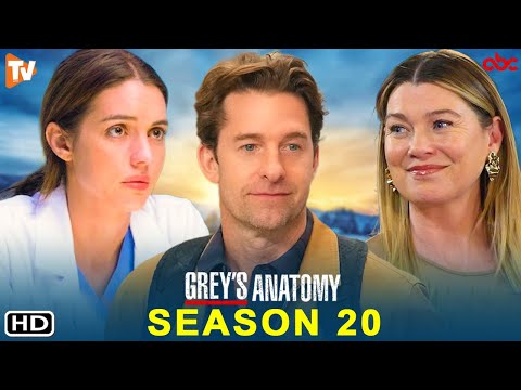 Grey's Anatomy Season 20 Teaser (2024) - ABC, Meredith, Derek Shepherd, Premier Date, Renewed, Cast,