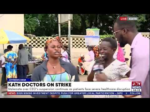 KATH Doctors on Strike: Patients stranded as talks with regional Minister fail to yield breakthrough
