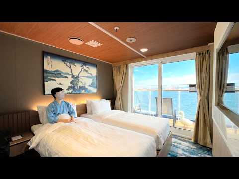 19 hours on Korea's International Luxury Cruise! | Panstar Miracle 🇯🇵Osaka - 🇰🇷Busan