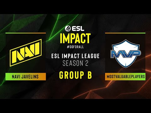 NAVI Javelins vs MostValuablePlayers - Map 1 - [Dust2] - ESL Impact League S2 - Group B - EU